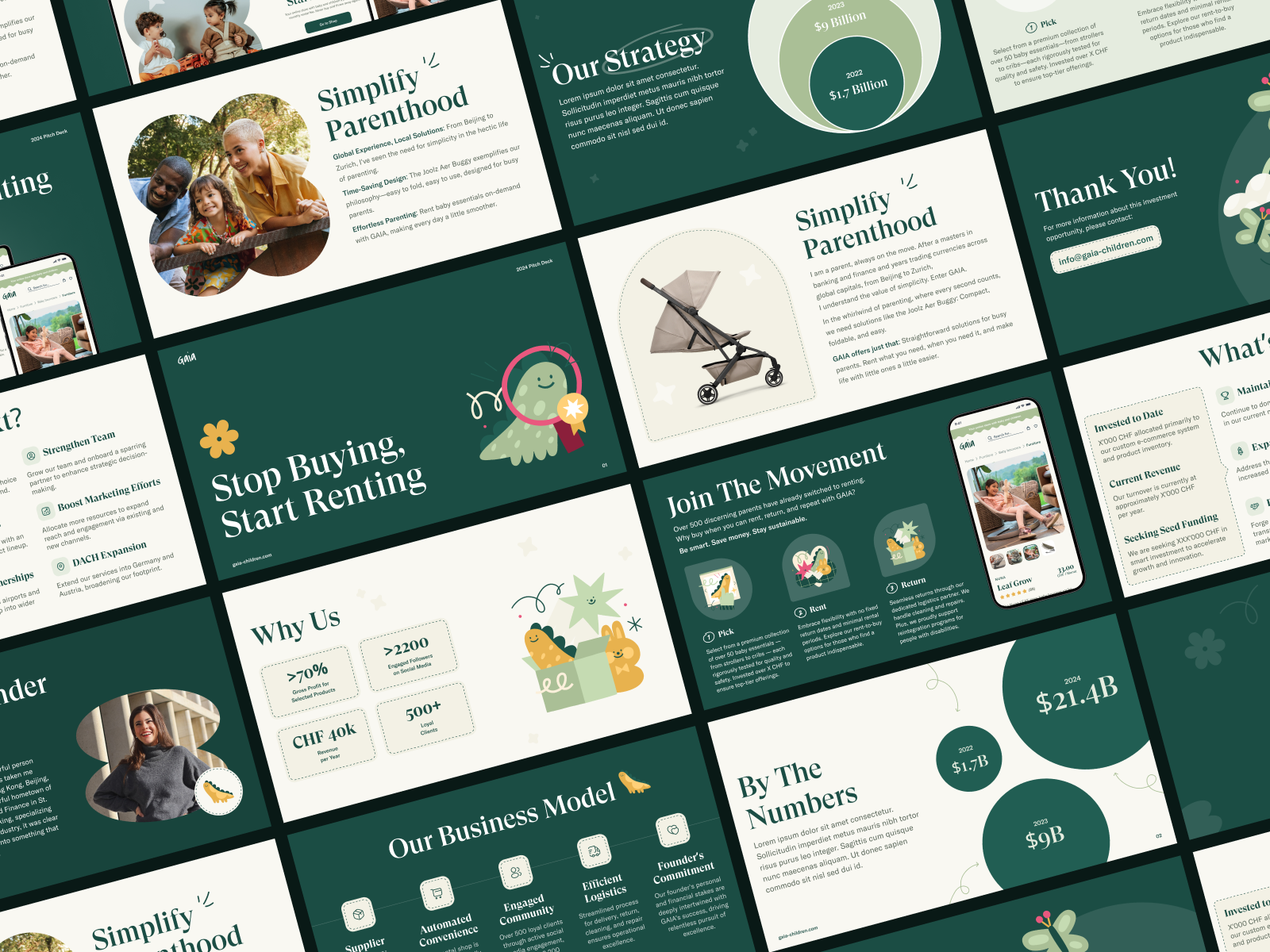 Example of Pitch Deck Creation