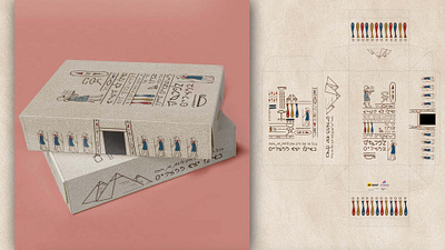 Passover Package מארז לפסח box graphic design package design