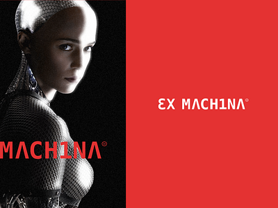 Ex Machina Logo Redesign a24 branddesigner brandidentity branding design filmlogo logo logodesign logodesigner logoideas logoinspo logos logotype minimal modern movielogo rebrand redesign trending wordmark