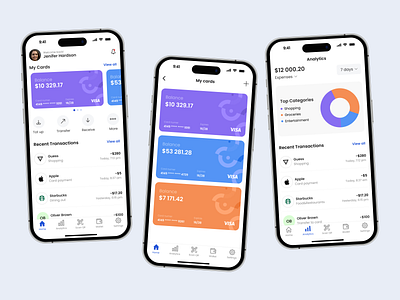 Finance Mobile App banking finance finance app mob app moile app ui uiux