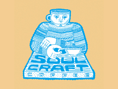 SoulCraft Coffee coffee coffee shop craft illustration soul