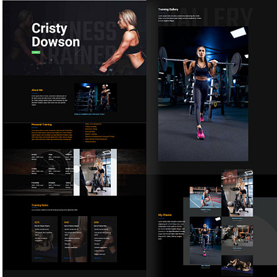 Gym and fitness website gym and fitness website