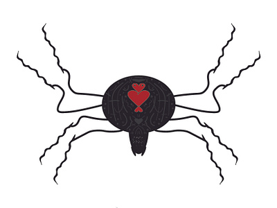 black widow black widow bug chriscreates chrismogren design drawing illustration spider