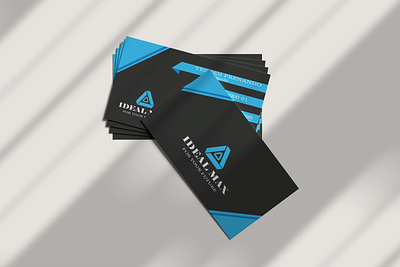 Business card design 3d branding graphic design logo