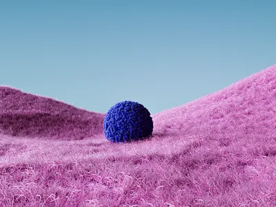 Strawberry Fields 3d c4d cinema4d