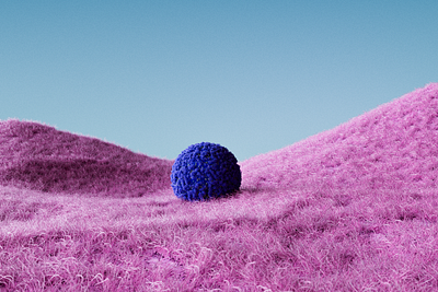 Strawberry Fields 3d c4d cinema4d