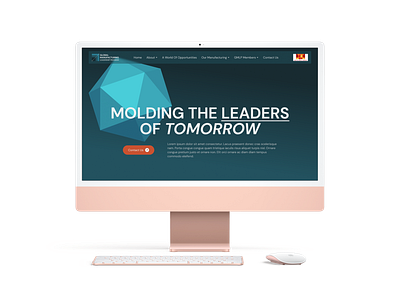GMLP Website branding design figma typography ui web