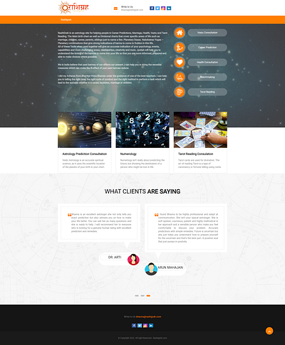 Rashigrah Website html website