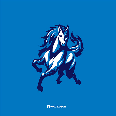 STALLION logo design ferrari graphic design horse horse logo horse mascot illustration logo mascot mascot logo mustang stallion vector