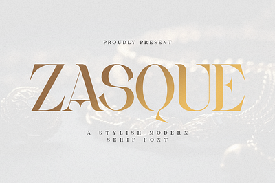 Zasque - Modern Luxury Unique Serif Font branding design font handwritten illustration italic logotype script typeface ui