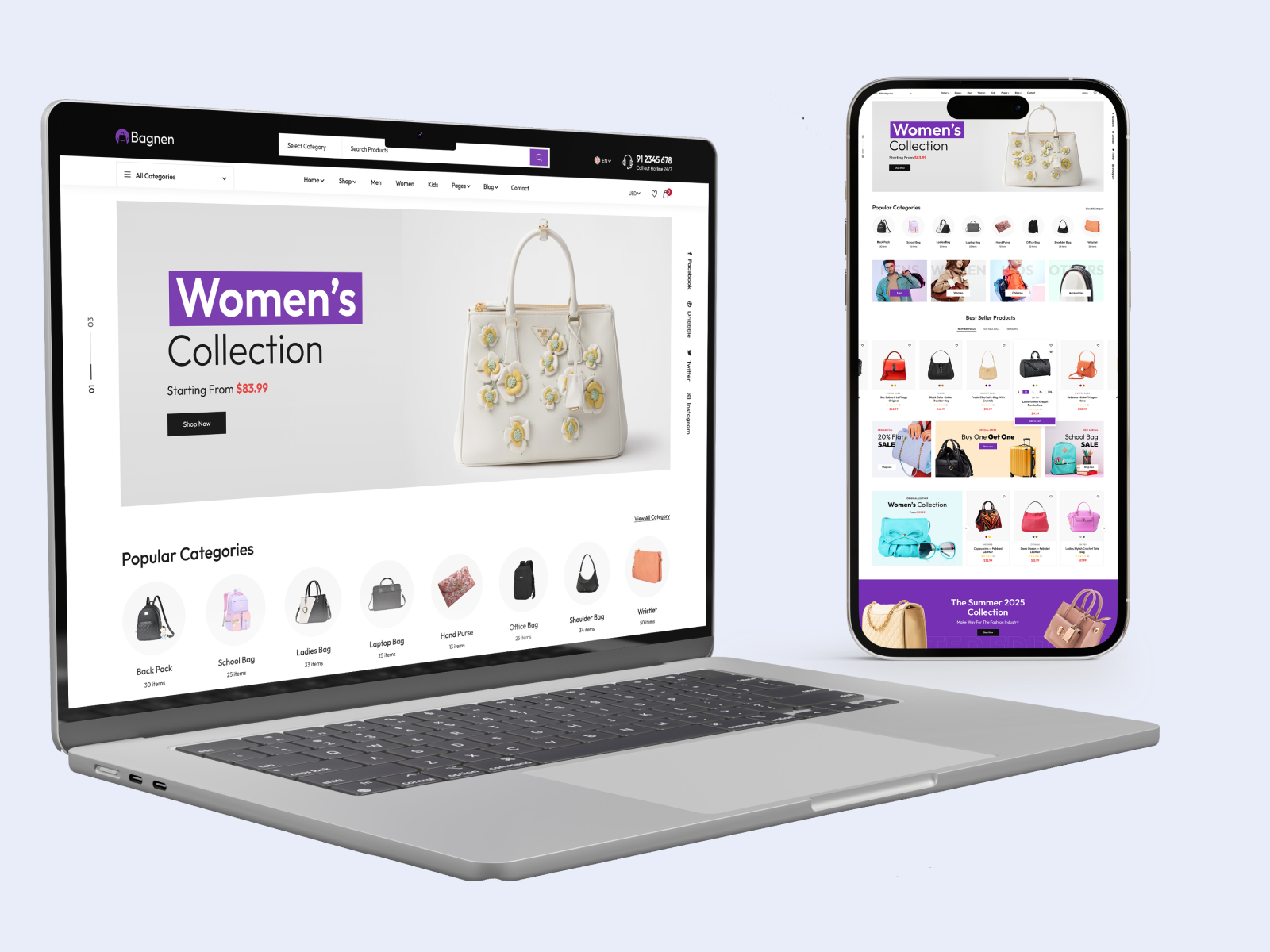E Commerce Website UI/UX Design In Figma by Md Azizur Rahman | Dribbble