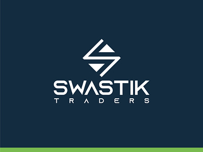 Swastik Traders Logo Design 3d 3d logo for gym animation branding graphic design logo logo design logo maker motion graphics swastik icon swastik icons swastik logo swastik logo design swastik symbol trader logo ui