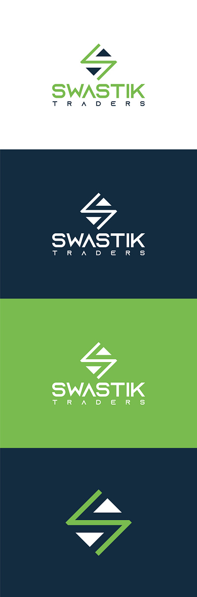 Swastik Traders Logo Design 3d 3d logo for gym animation branding graphic design logo logo design logo maker motion graphics swastik icon swastik icons swastik logo swastik logo design swastik symbol trader logo ui