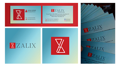 Zalix Logo Design branding business card graphic design logo