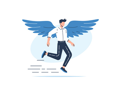 Swift Business: Angel Investor Illustration investor