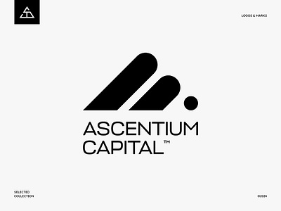 Ascentium Capital™ brand identity branding concept logo design designer graphic design graphic designer logo logo designer logo redesign logomark logos logotype mark modern logo timeless logo vector wordmark