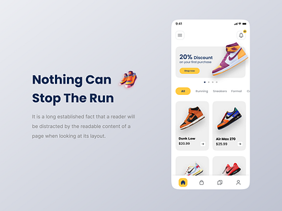 Nike Shoes adobe illustrator animation branding ecommerce illustrator ios logo mobile app mobile ui mockup nike nike shoes shoes shoes app typography ui ui design uiux ux web design