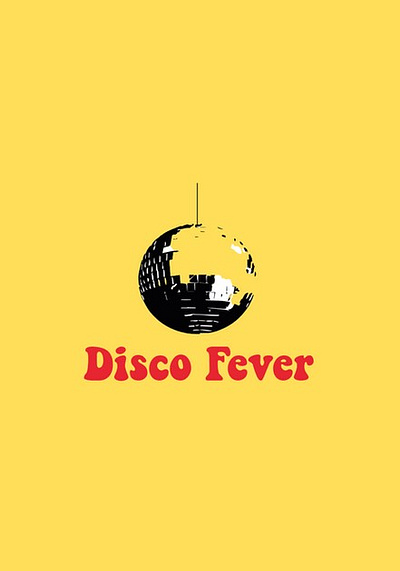 Poster "Disco Fever" design digital graphic design illustration illustrator poster