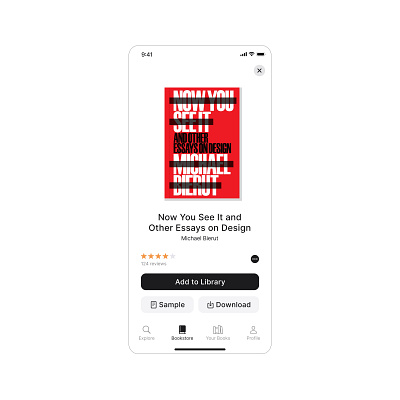 Exploring the UI for a Book Reading App app app design book books design interface reader reading ui ux