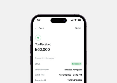 Transaction Mobile Screen fintech mobile transaction ui ui design ux ux design