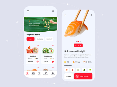 Food App Design app design app ui food app food delvery ios design mobile design online food delivery restaurant app resturant app ui ux visual design