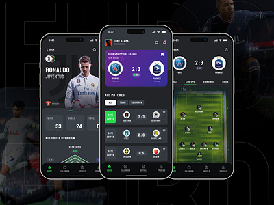 EuroHub App animation branding design euro2024 football gaming app graphic design illustrations ios logo motion graphics product design ronaldo soccer sports trending ui uiux user interface website design