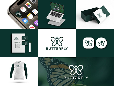 Butterfly Logo |Iconic and Business Logo Design abstract logo animal logo branding business logo butterfly butterfly illustration butterfly logo custom logo design gradeint gradient logo iconic iconic logo identity logo logo design modern simple logo unique logo