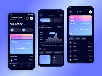 Digital Wallet App Design agency arobix design dribbble financial mobile mobile app design top ui ui kit ui ux ux wallet app