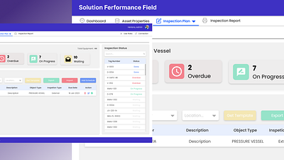 Web Inspection for Oil & Gas - Enhancing Field Operations branding graphic design prototyping ui ui mobile web mobile