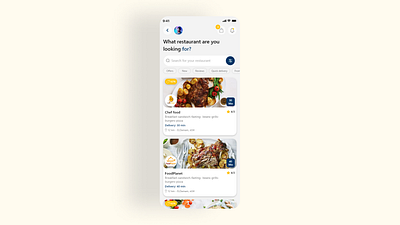 Sonqr App | KSA app branding delivery design food restauran ui ux