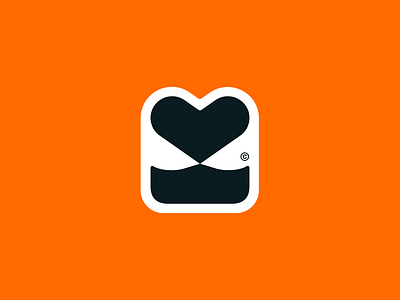 Kanguru AI Logo ai animals baseball cap bold brand guide branding graphic design heart kangaroo letter k logo logotype muzzle orange smile startup visual identity wellness app