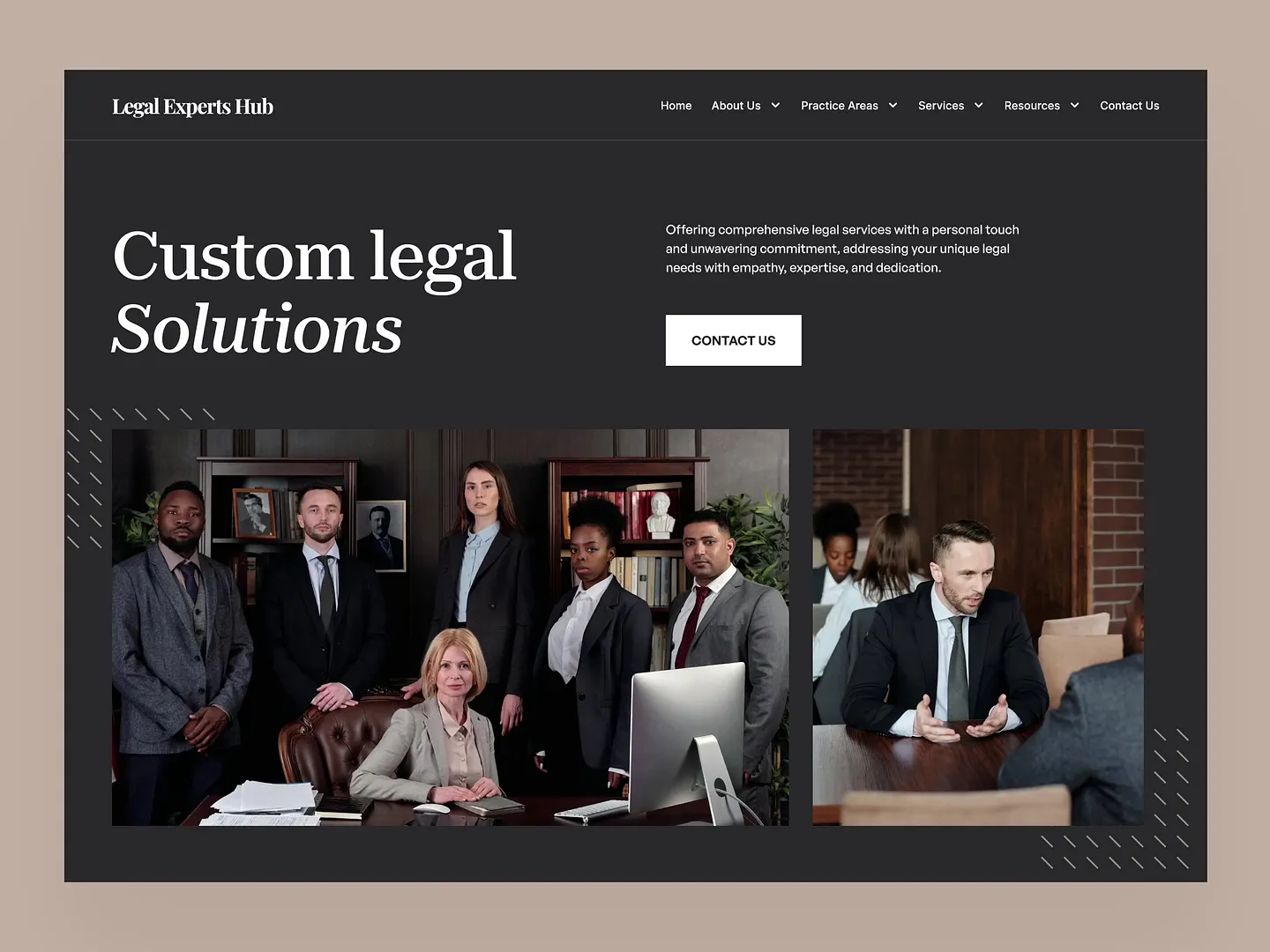 Professional Legal Website Design for Law Firms