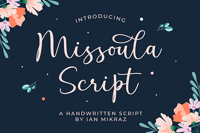 Missoula Script - A Handwritten Script logo