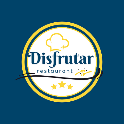 Disfrutar Restaurant logo design l Logo animation l Marketing 3d animation branding design graphic design illustration interface logo motion graphics ui ux vector