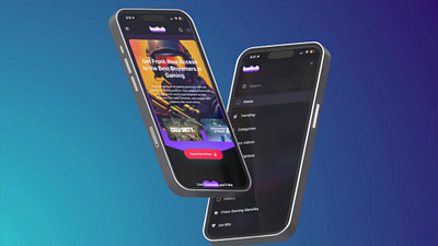 Twitch Redesign - Mobile animation branding case study clean colors dark dark ui featured graphic illustration inspiration logo mobile motion graphics quality streaming twitch ui ux website