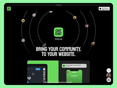 chitchat.so app branding design graphic design ios logo minimal social ui ux