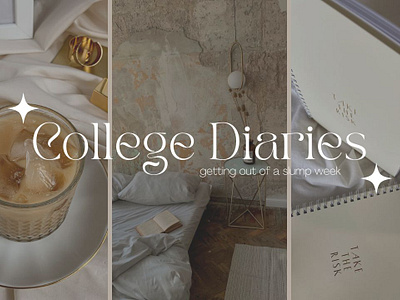 Thumbnail aesthetic artistic bed calendar coffee college cozy diaries diary graphic design pleasant positive primary star thumbnail thumbnails typography youtube