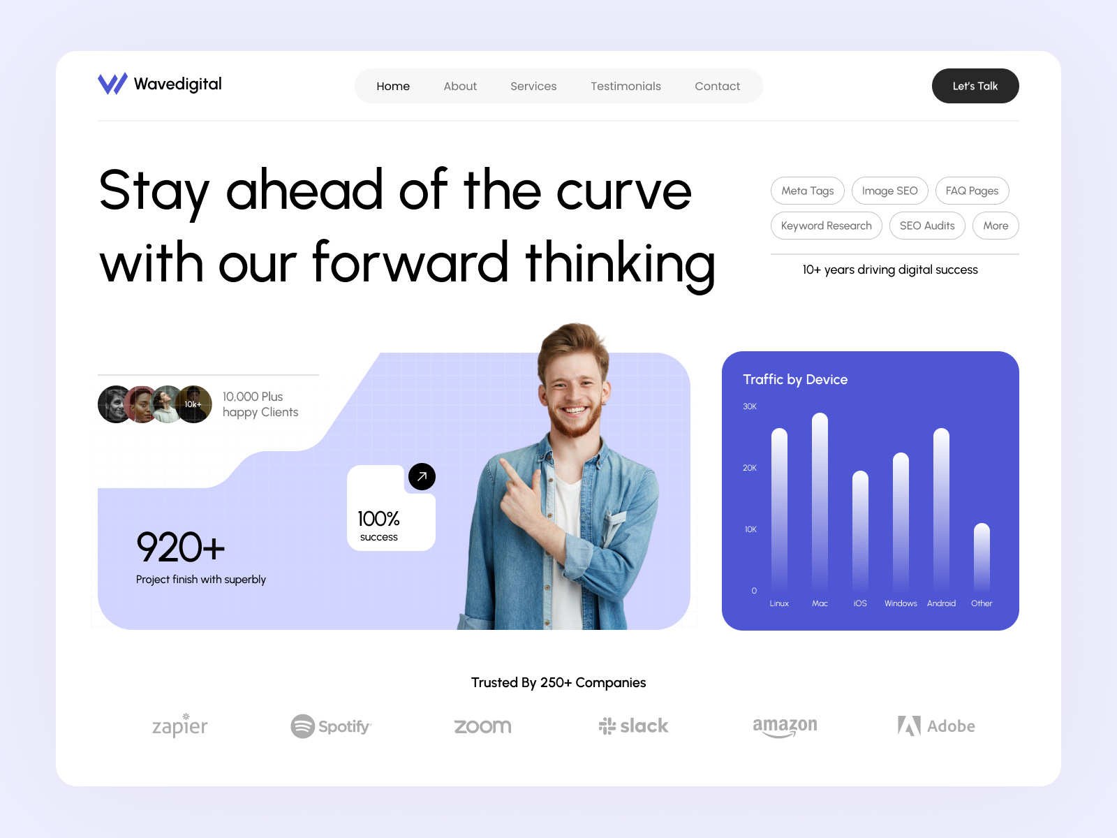 Example of Web Design Services