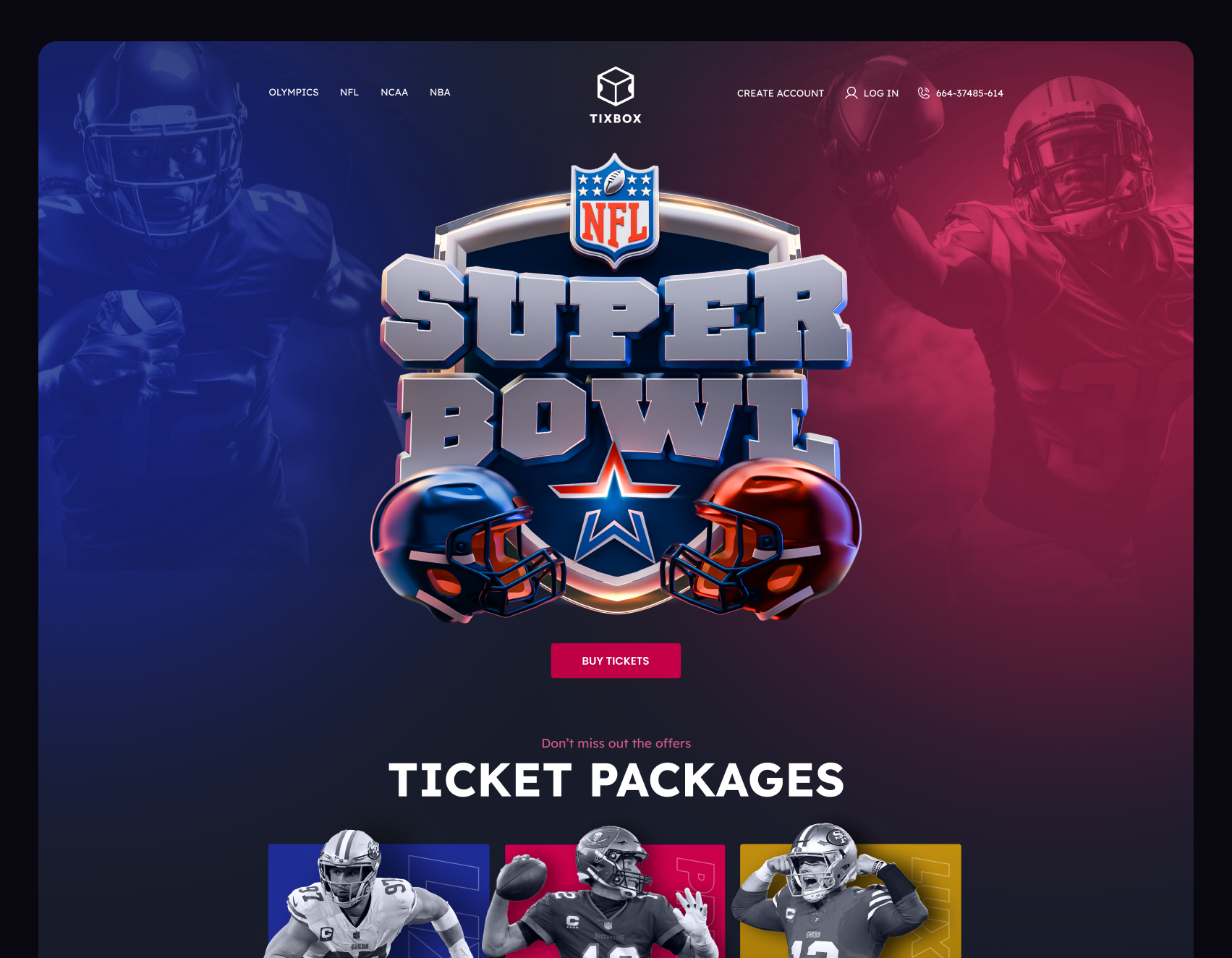 Tixbox - Website Design 3d illustration ui uiux ux webdesign website