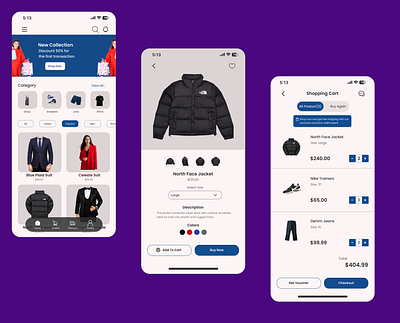 E - commerce application dress e commerce fashion graphic design mobile ui uidesign user experience ux desing