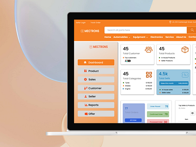 Mectrons-Dashboard admin ai app brand business car dashboard design product design saas software ui uiux ux web app