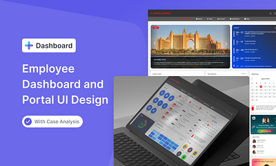 Employee Dashboard and Portal UI Design dashboard portal product ui