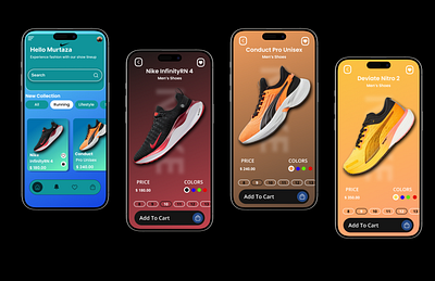 Nike app app design nike ui uiux