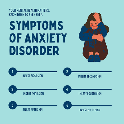 Anxiety Disorder Instapost canva design graphic design instapost