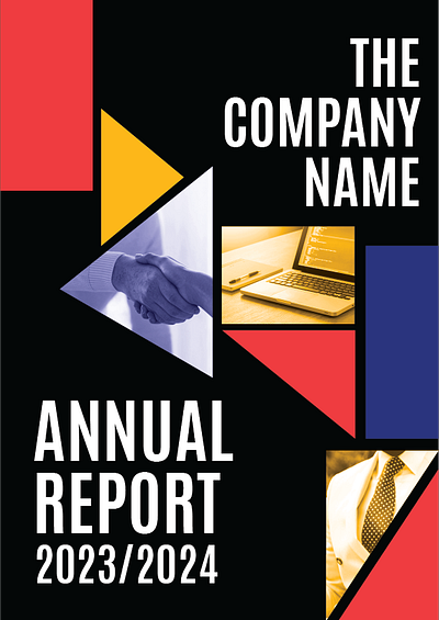 Company Annual Report branding design graphic design illustration
