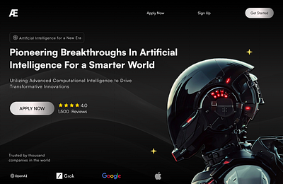 AI Organization Website product design ui uiux web3