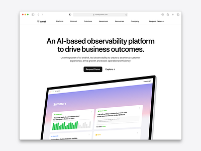 Hero Section ai figma hero section landing page minimal saas ui web