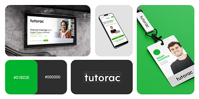 Tutorac EdTech eLearning Platform brand identity brand strategy branding bright green brand corporate strategy edtech education education brand education design education website green brand modern brand sleek brand design sleek branding tech brand tutor tutor branding tutor platform tutorac website design