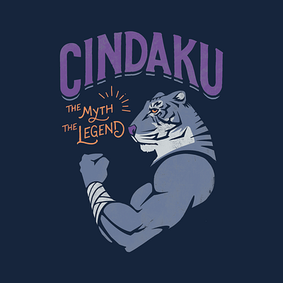 Cindaku graphic design illustration mascot merchandise design