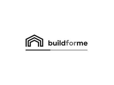 Buildforme Logo Animation 2d animation adobe after effects animation brand branding design graphic design home illustration illustrator infographics logo logo animation motion design motion graphics photoshop real estate ui vector